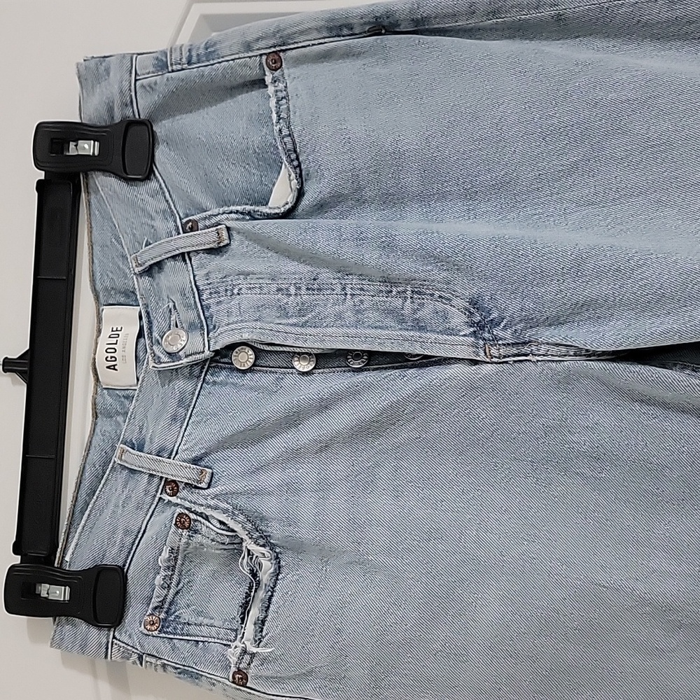 Agolde Riley Slim Crop jeans Sz 26 EUC - Picture 4 of 12